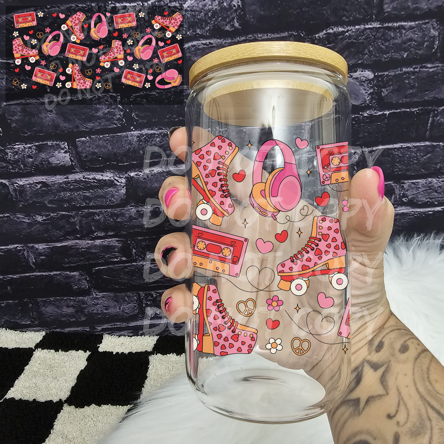 mixtape roller skate (W62)