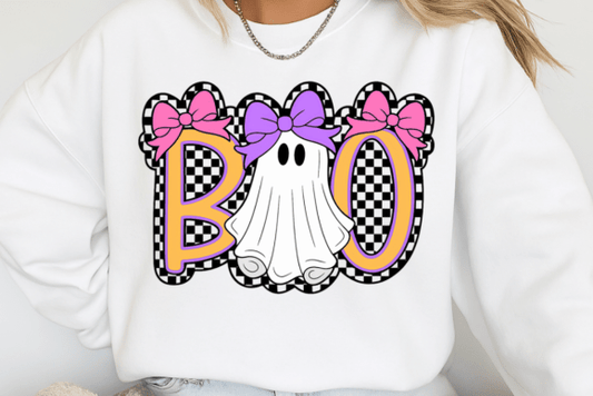 BOO - cute ghost Halloween