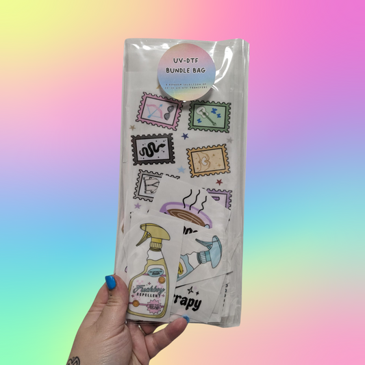 UV-DTF Bundle Bags (20-30 items inside)