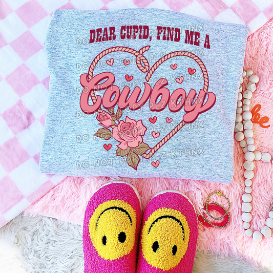Dear Cupid, find me a cowboy (T54)