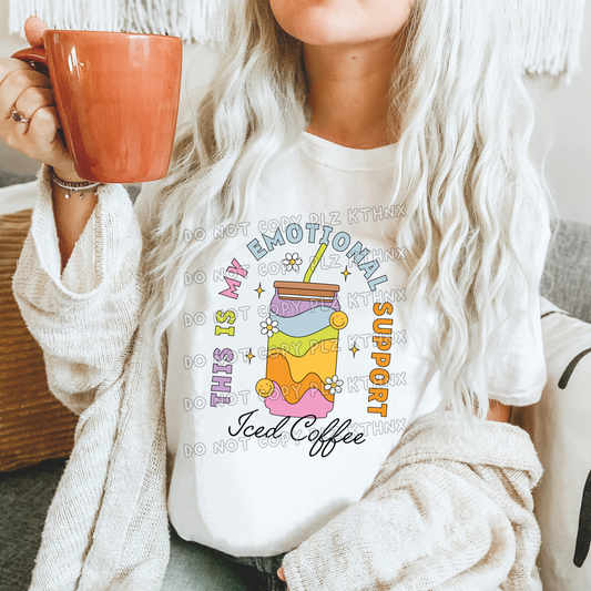 Emotional support iced coffee (T25)