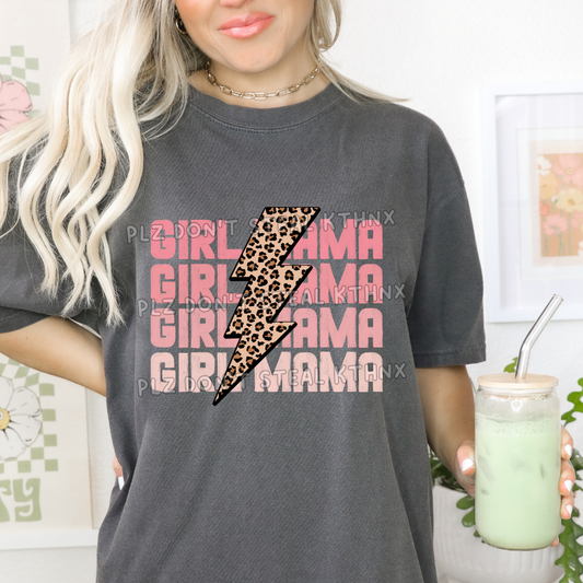 Girl Mama lightning bolt (T92)