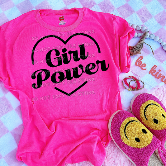 Girl Power Heart (T59)