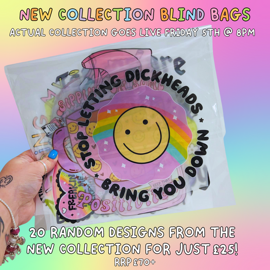 New Collection Blind Bag (20 x DTF transfers) max 1 per person