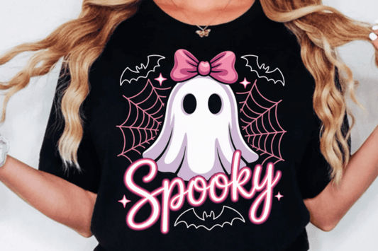 Spooky coquette ghost