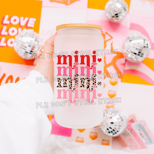 mini love leopard stacked T126
