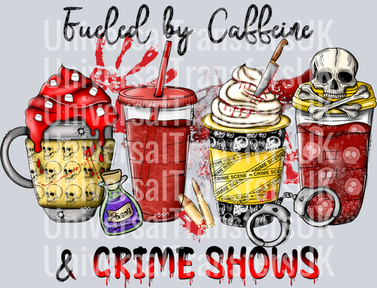 Fuelled by caffeine and crime shows