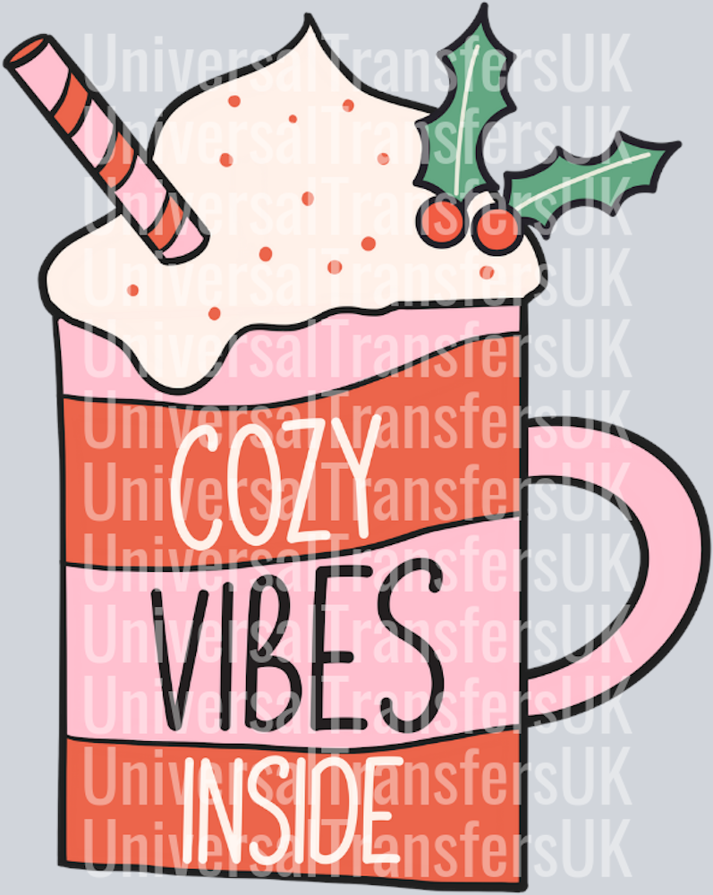 Cosy Vibes Inside Hot Choclate with Cream