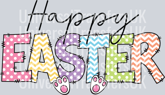 Happy Easter Bunny Feet