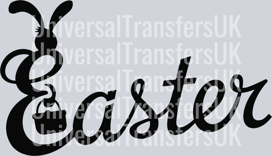 Easter Silhoette Black