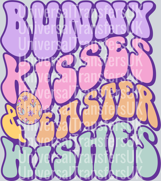 bunny kisses and easter wishes