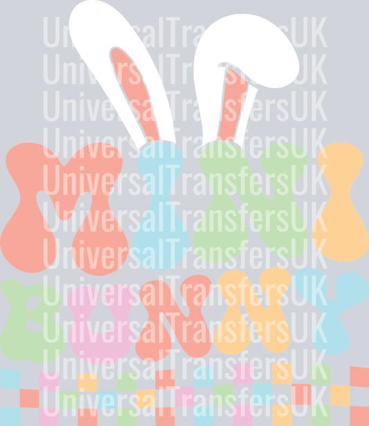 Groovy Rainbow Mini Bunny Ears