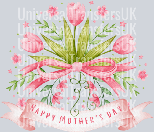 Happy Mother's Day Pink Bouquet (T98)