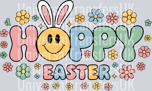 Groovy Hoppy Easter Smiley