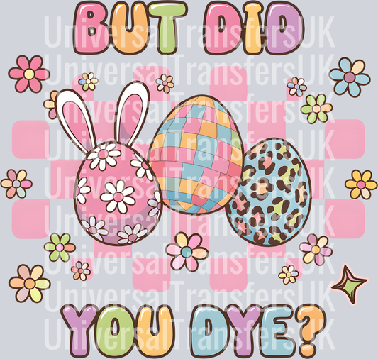 Chequered - But Did You Dye Easter Eggs