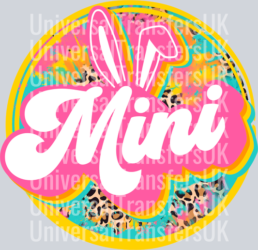 mini easter tiedye circle