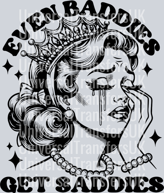 Baddie Saddies Black