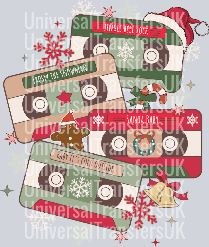 Christmas Songs Cassette Tapes