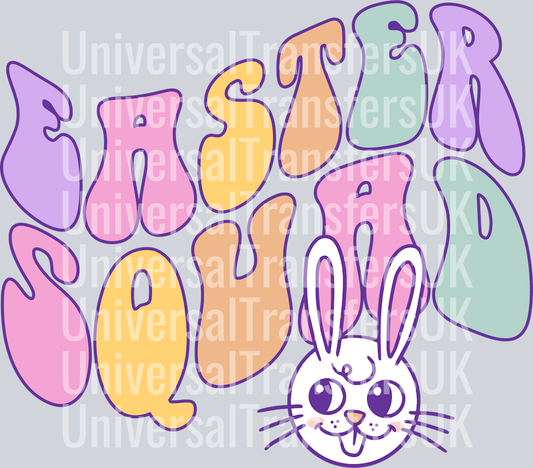 Groovy Easter Squad with Bunny Head
