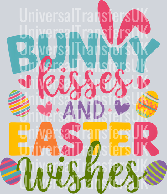 Bunny Kisses Easter Wishes
