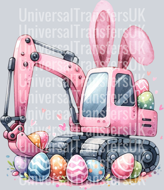 Easter Digger Egg Scoop Pink