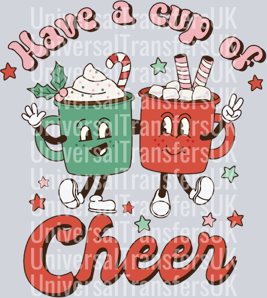 Cute Have a cup of cheer Christmas Drink besties